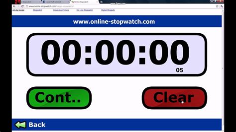 stopwatches online free